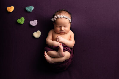 Maternity portrait in studio in northwest indiana, Brielle Pausma photography