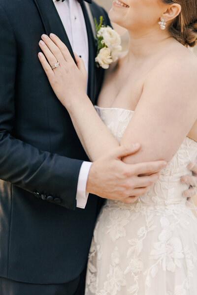 Best Augusta Georgia Wedding Photographer | Marion Hatcher Wedding Venue | close up wedding gown details, lace
