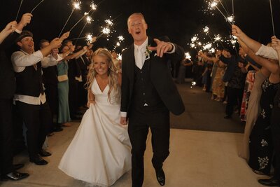 sparkler wedding exit