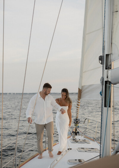 couple embracing on beach