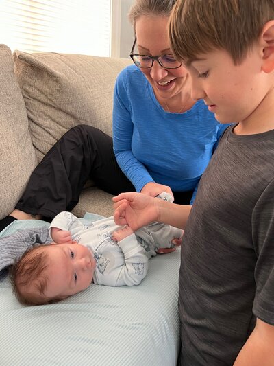 catie with nephew 1