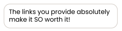 testimonial bubble