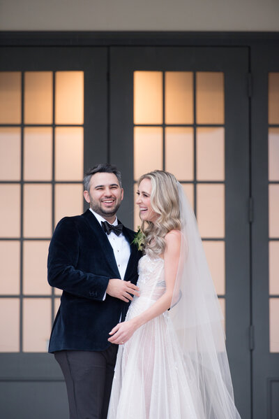 Utah bride and groom formals