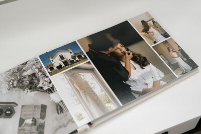 custom heirloom album and prints preserve memories coffee table book