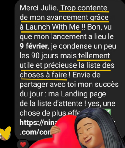 Temoignage nina