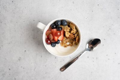 Yogurt parfait bowl at Mason Dixon Bakery & Bistro