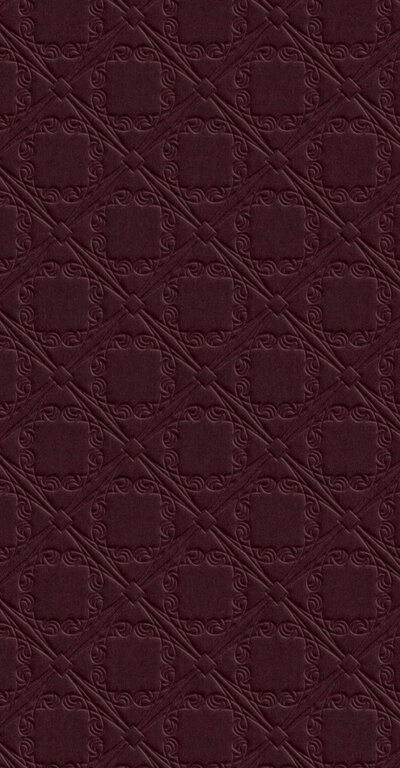 Embossed brand pattern design by Sarah Shuttle, showcasing tactile, bespoke branding details.