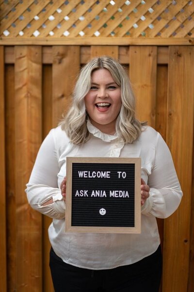 ania founder of ask ania media