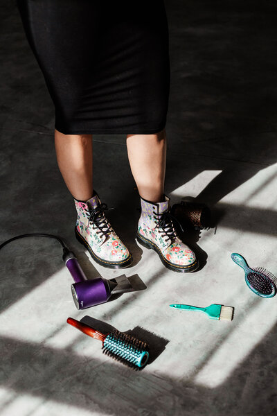 salon branding photo