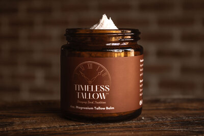 Magnesium Tallow Balm Indiana soothing sleep support