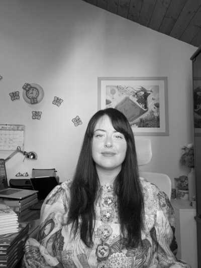 Sarah Ugolotti, illustrator of Your Worth Never Wavers