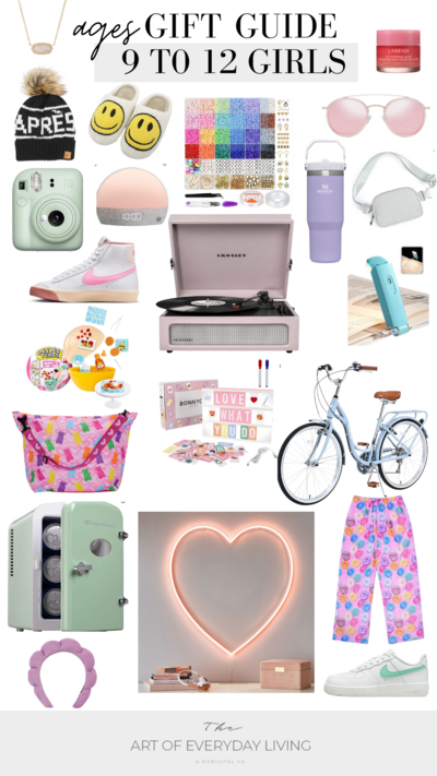 Gift Guide 9-12 Year old girls