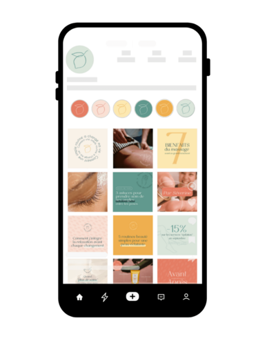 kit de visuels 100% personnalisés pour te démarquer sur Instagram