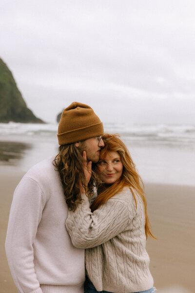 Oregon coast couples photos