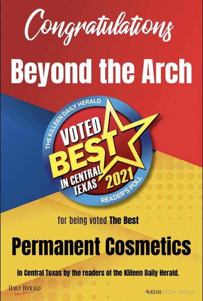 Best microblading and powder ombre brow services in central texas. Voted by the public as the Best Of in Centra Texas for Microblading Services. Beyond the Arch Brow Studio and M<aster Artist and Salon Owner, Jemina Jenkins