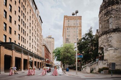Bridesmaids Downtown San Antonio