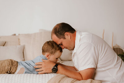 father and son portfolio image for amber lynn photography