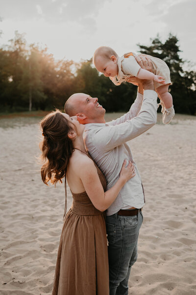 Familie shoot op de heide