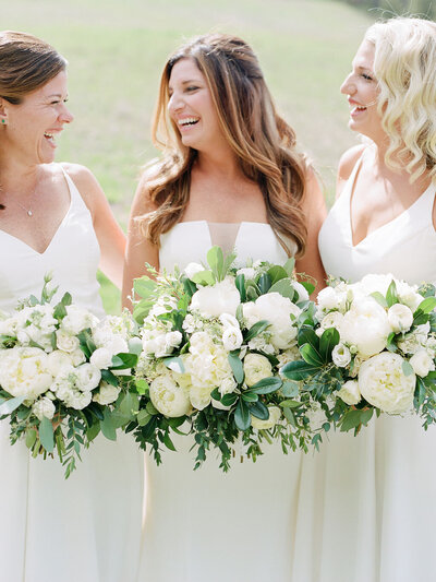 Vail Colorado Luxury Wedding - With & Green Floral Bouquets