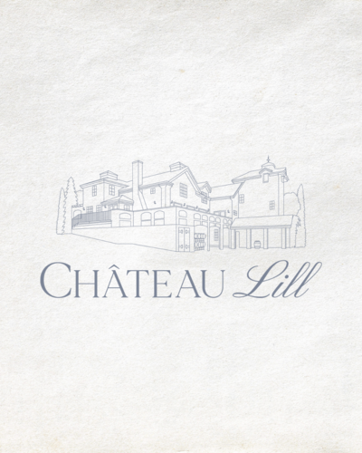 Custom Logo Design for Chateau Lill, a Washington wedding venue