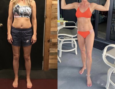 kristins before and after slim strength program