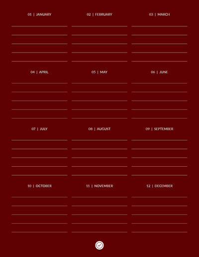 Notebook No 11 Digital Planner by Click 2 Plan-197