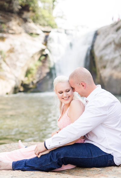 North Carolina Waterfall Engagement Session-2