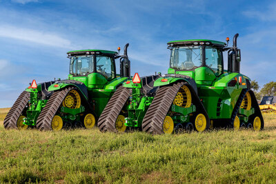 Tractors at Silver Spur farms