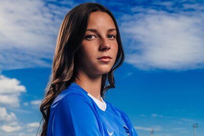 a signal mountain softball player pitches in a high school game photo