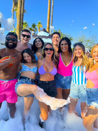 foam party near ASU arizona state university tempe
