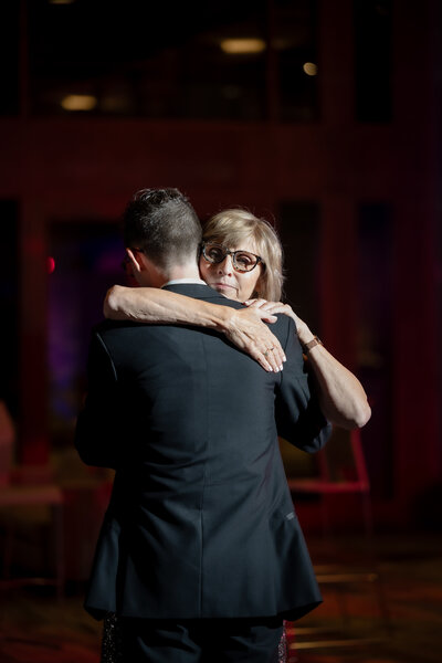 mother son dance at Alpine Ski Club