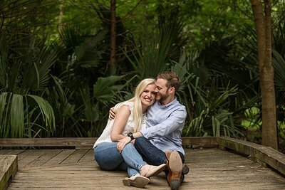 Engagement session downton houston