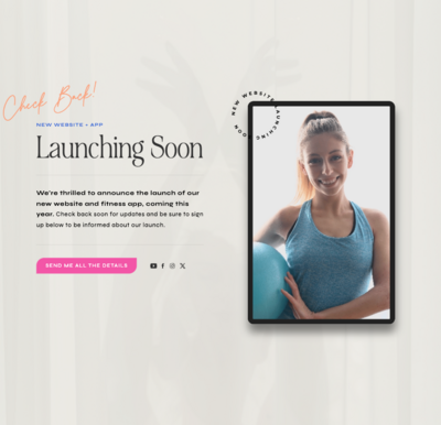 Easy to update Showit website for Coaches, VAs and Service Providers