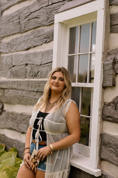 Laura Duflo, owner of Boho Glow Studio in Mankato, MN, specializing in bridal makeup and custom spray tans.