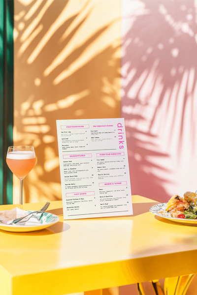 Pink's Menu - 3