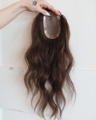 Monofilament Topper Dark natural brown (2)