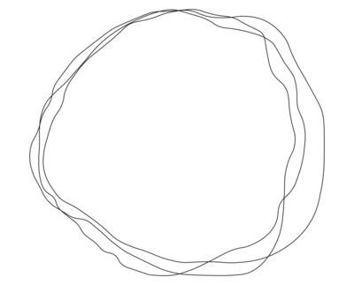 black abstract circles