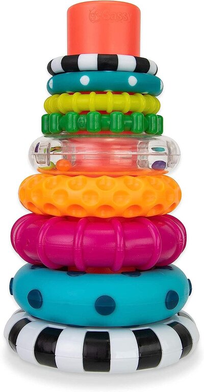 Sassy Stacks of Circles Stacking Rings