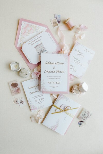 Elegant destination wedding details flatley, planned and styled by ÈCLAT Destination Weddings