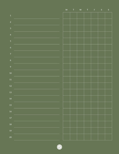 Notebook No 12 Digital Planner by Click 2 Plan-134