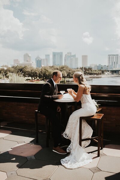 Florida Beach elopement by Anna Holden Photo