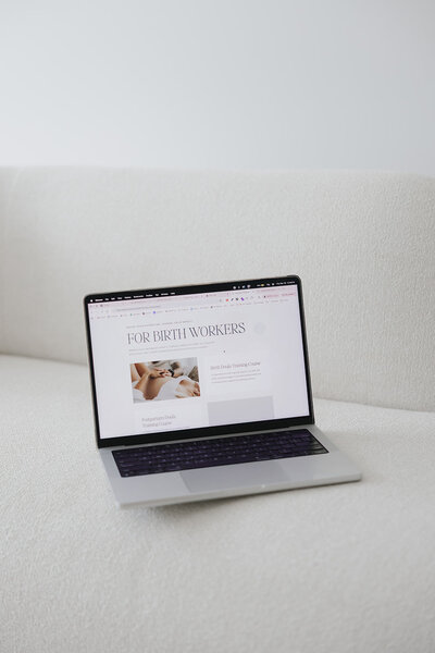 Website Design Mockup for Client