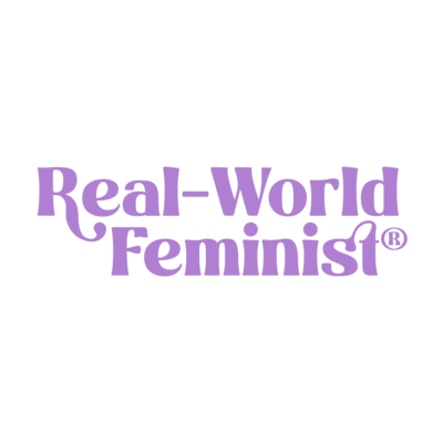 Official logo of REAL-WORLD FEMINIST®