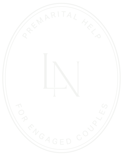 Brand logo for marriage and relationship coaches Lawrence + Nathalie