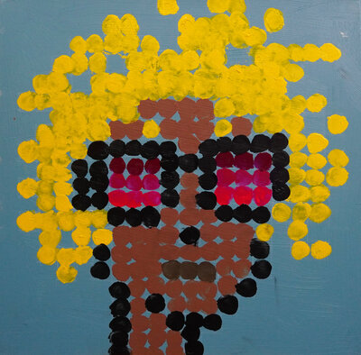 Brent Ray Fraser Cryptopunk Penis Painting - 03