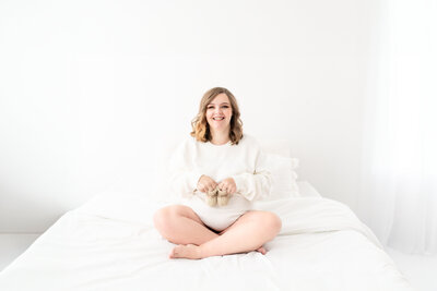 maternity session in St. Louis, celebrating the beauty of pregnancy.