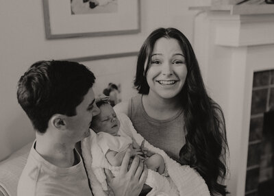 Newborn and Family Portrait | Morgan Baker Photo Co