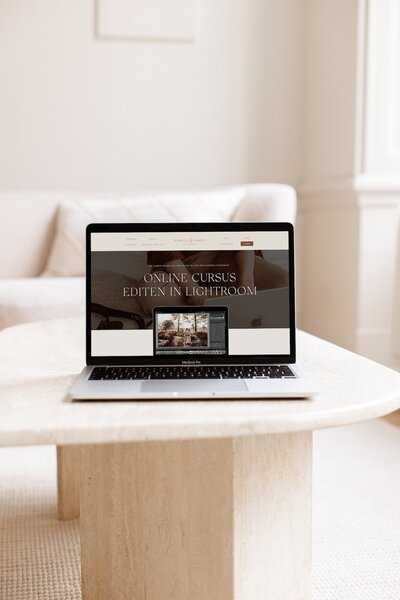 Showit website op maat Simple Stories Fotografie