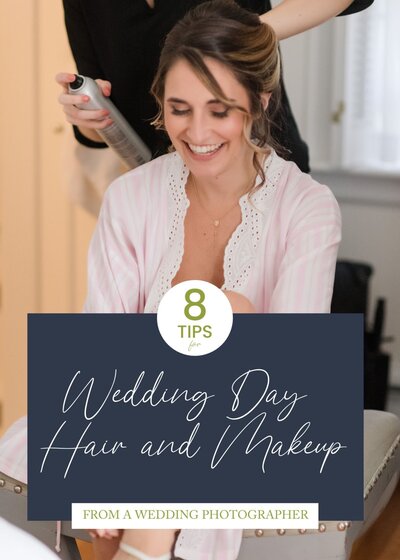 wedding day hair and makeup