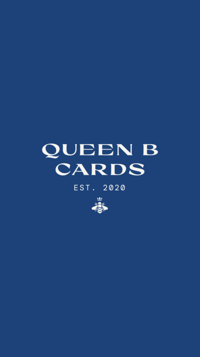 Logo design for Queen B Cards